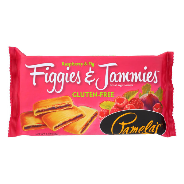 Pamela's Products - Figgies And Jammies - Raspberry - Case Of 6 - 9 Oz. - GreatEagleInc