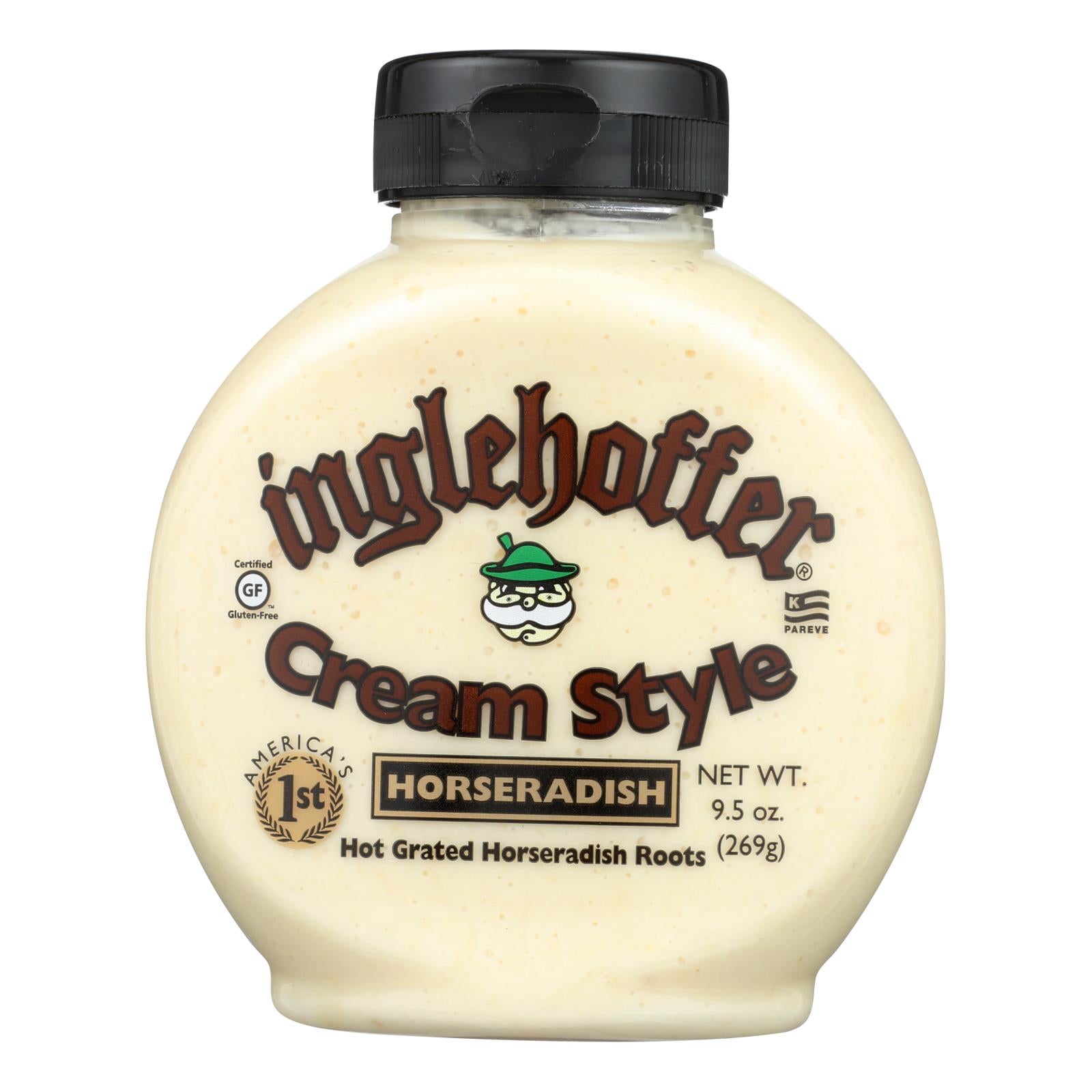 Inglehoffer - Cream Style Horseradish - Case Of 6 - 9.5 Oz. - GreatEagleInc