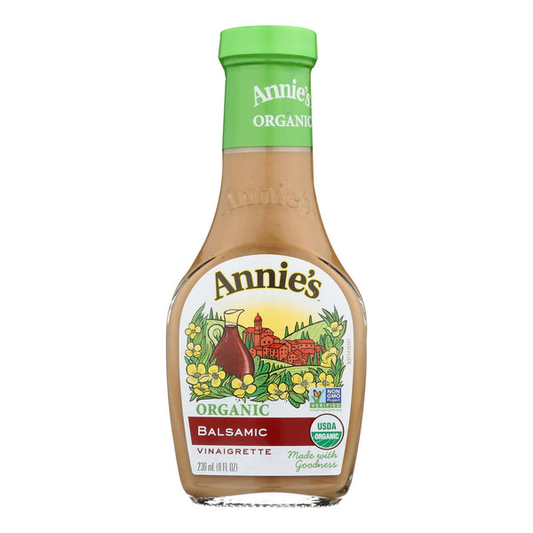 Annie's Naturals Vinaigrette Organic Balsamic - Case Of 6 - 8 Fl Oz. - GreatEagleInc