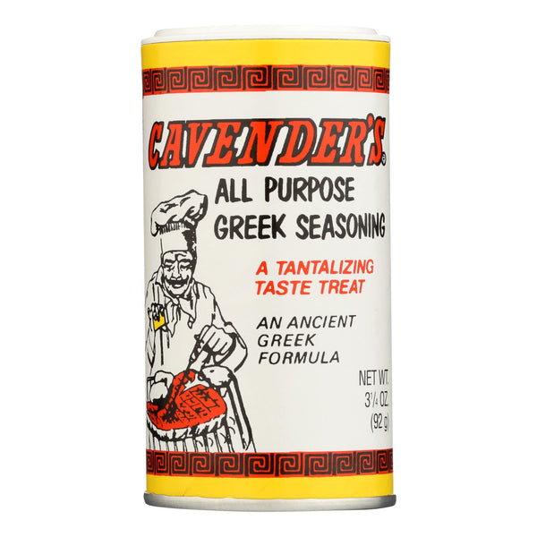 Cavender Season - Greek - Case Of 12 - 3.3 Oz - Eco-Friendly Home & Grocery