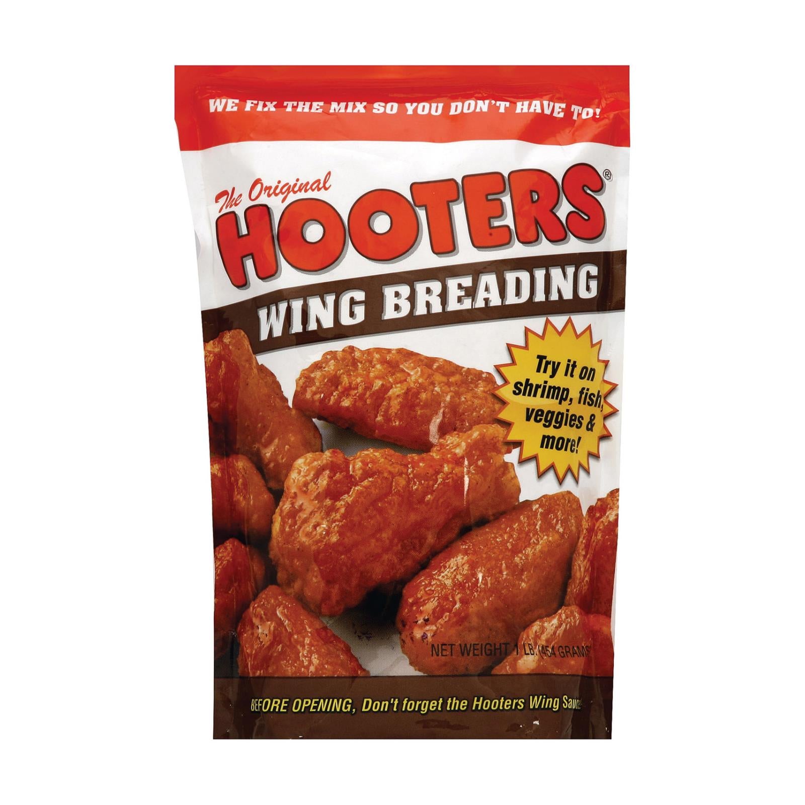 Hooters Mix - Breading - Case Of 6 - 1 Lb. - Eco-Friendly Home & Grocery