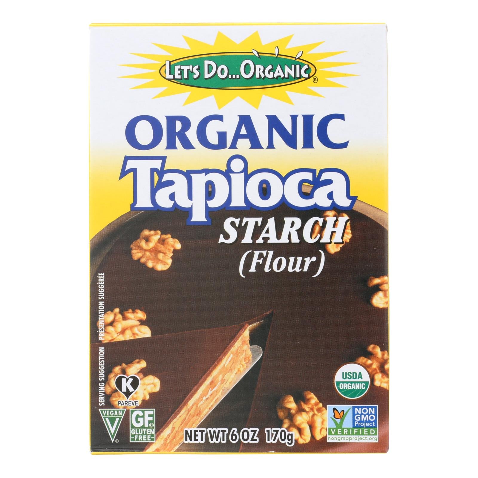 Let's Do Organics Tapioca Starch - Organic - 6 Oz - Case Of 6 - GreatEagleInc