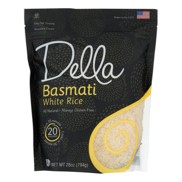 Della - Basmati White Rice - Case Of 6 - 28 Oz. - GreatEagleInc