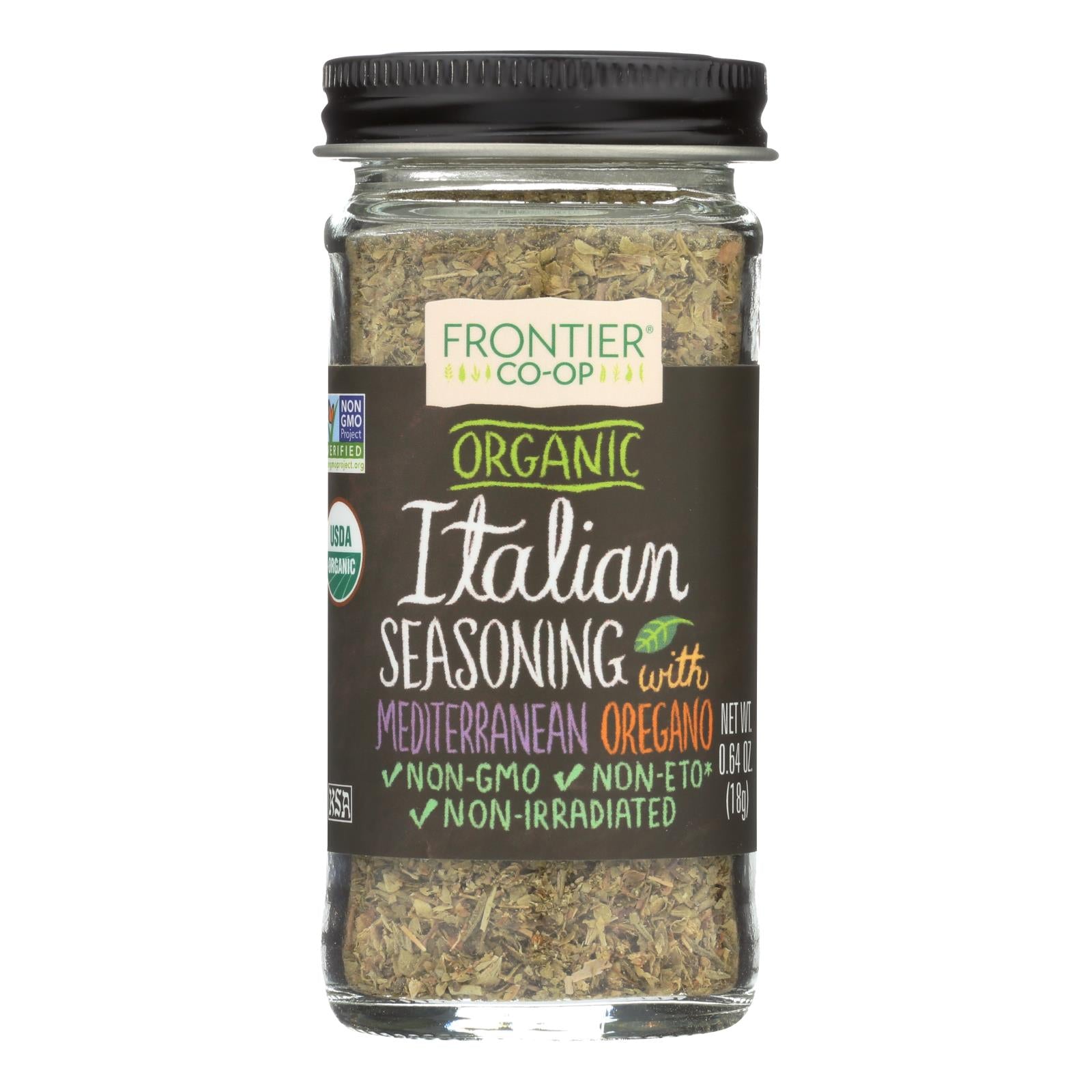 Frontier Herb Italian Seasoning Blend - Organic - .64 Oz - Eco-Friendly Home & Grocery