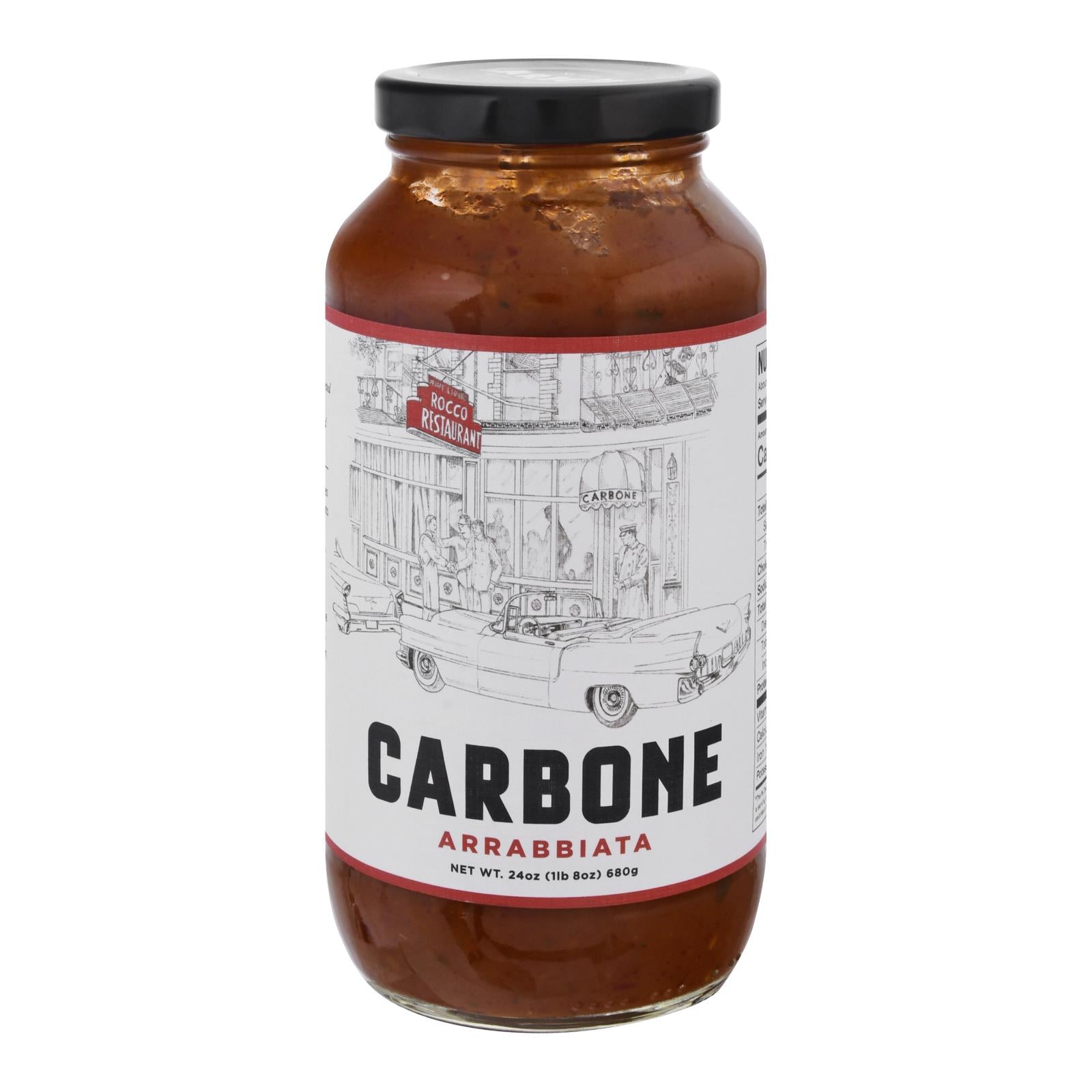 Carbone - Sauce Arrabbiata - Case Of 6-24 Oz - GreatEagleInc