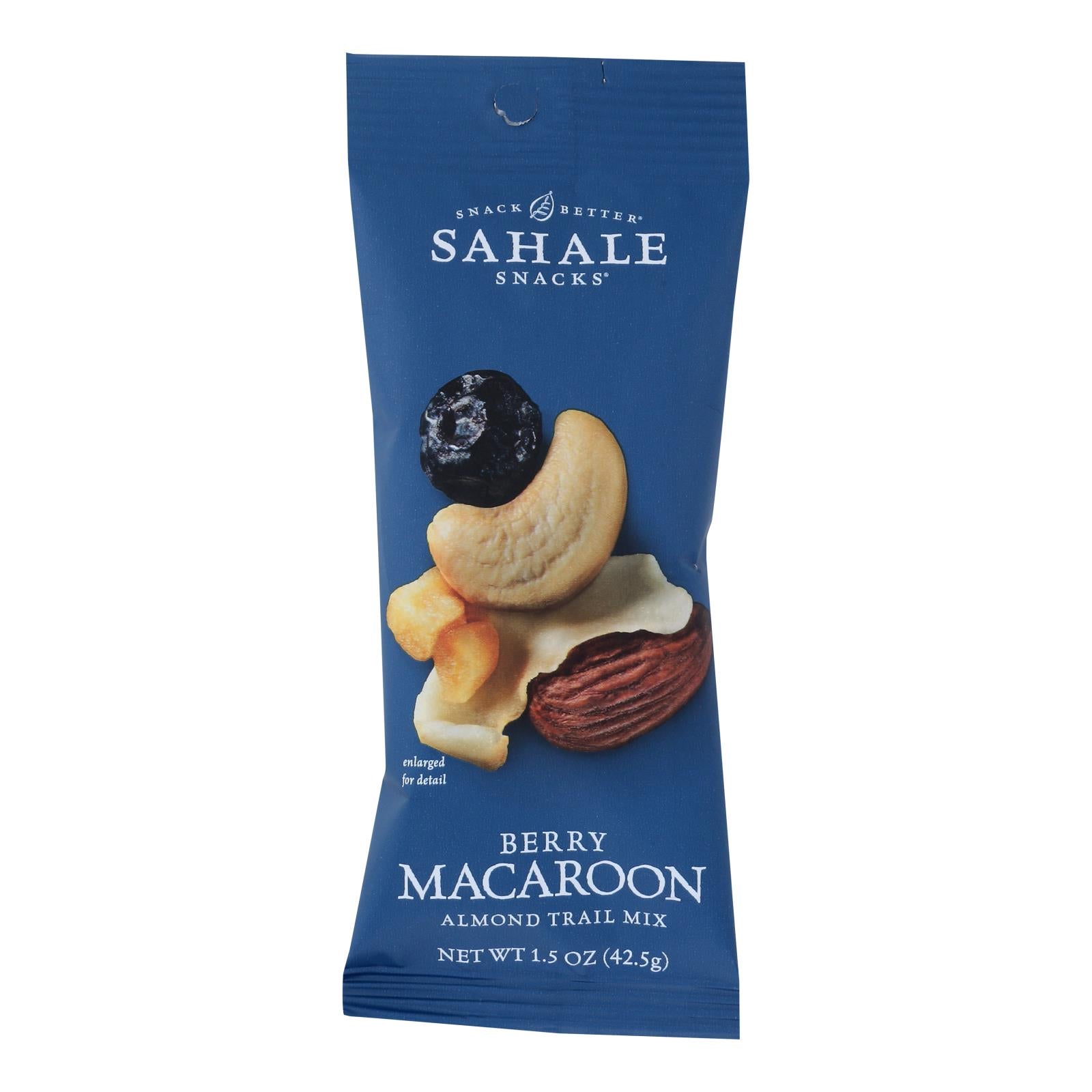 Sahale Berry Macaroon Almond Trail Mix  - Case Of 9 - 1.5 Oz - GreatEagleInc