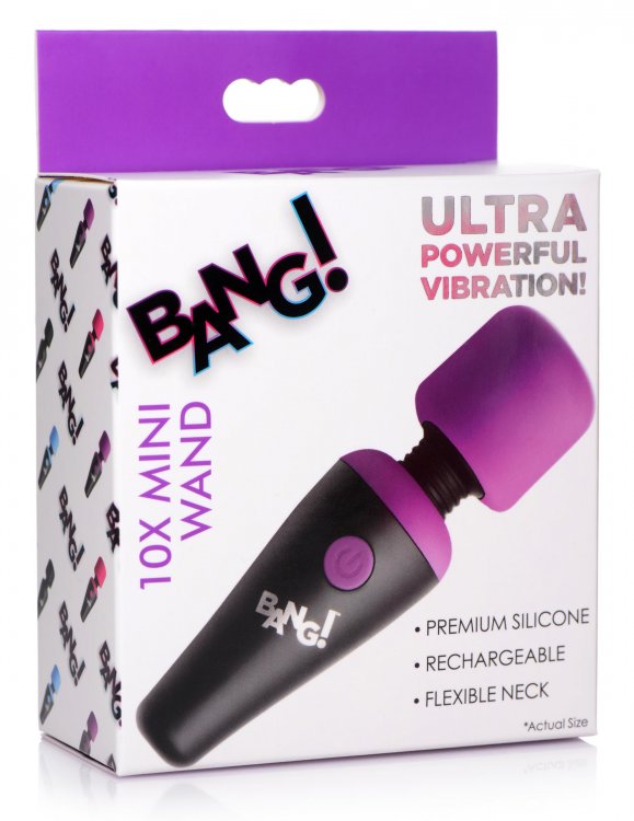 Bang! 10x Vibrating Mini Wand - GreatEagleInc