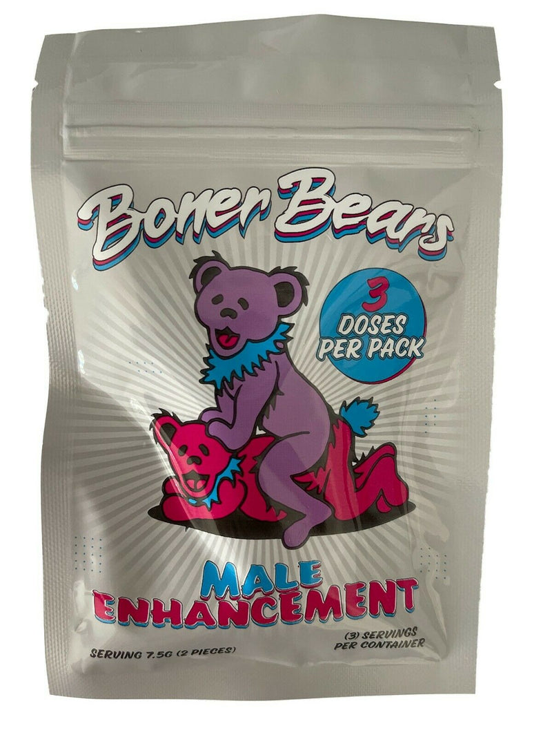 Boner Bear Male Enhancement Gummy 1pk (6 Pcs) Default Title