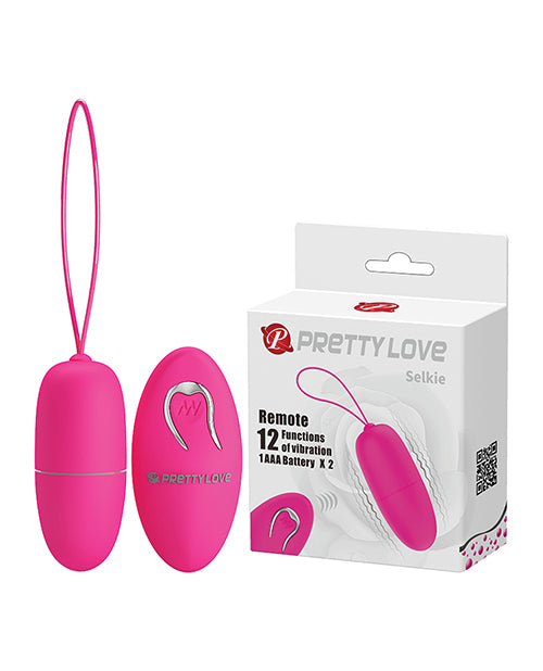 Pretty Love Selkie Battery Powered Egg - Fuchsia - GreatEagleInc