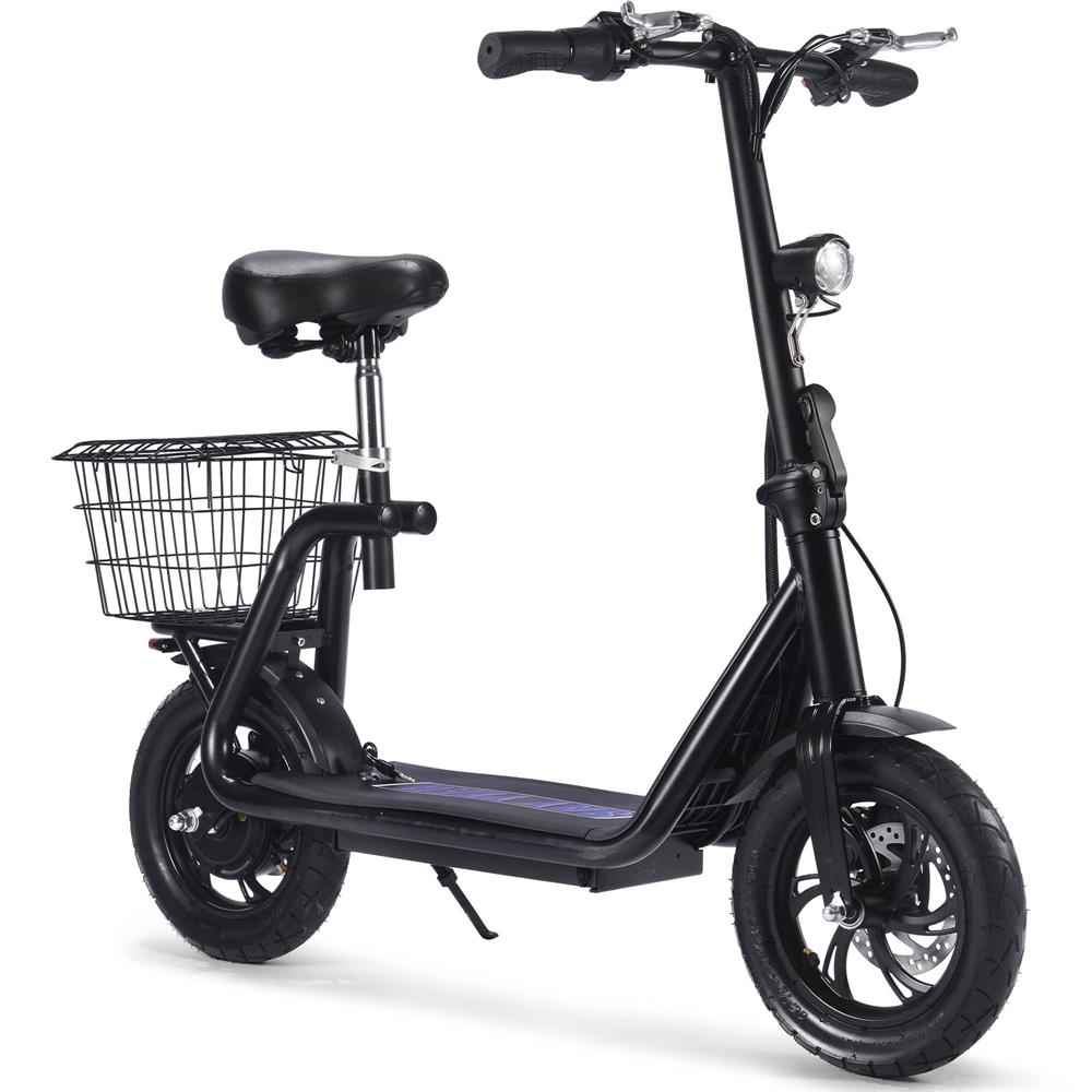 Mototec Metro 36v 350w Lithium Electric Scooter Black Default Title