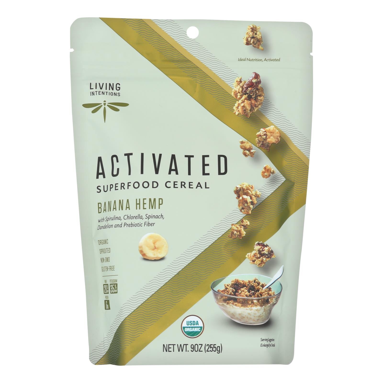 Living Intentions Activated Superfood Cereal  - Case Of 6 - 9 Oz - GreatEagleInc