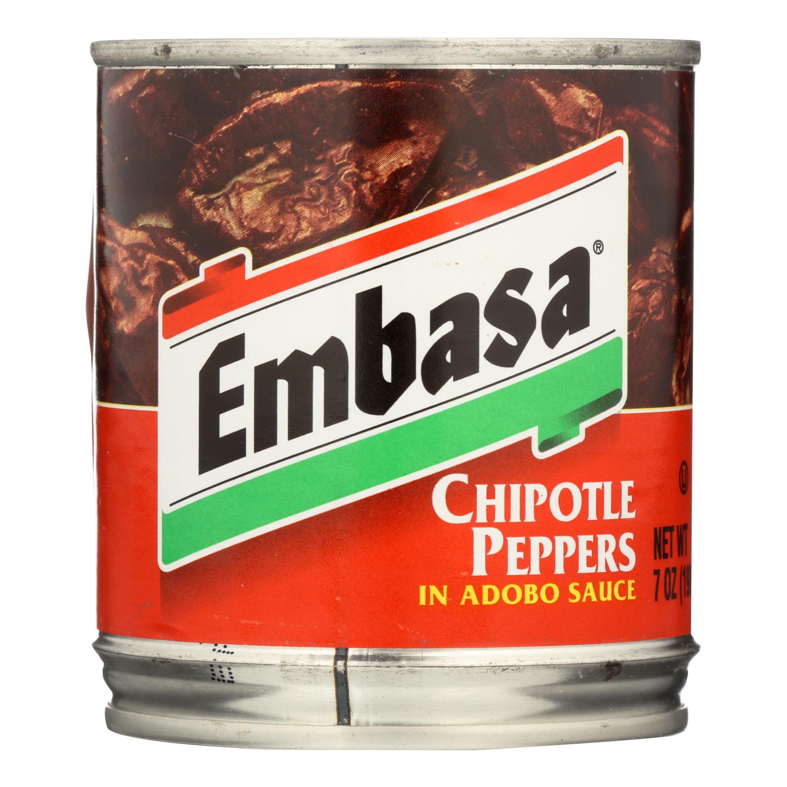 Embasa Adobo Sauce - Chipotle Peppers - Case Of 12 - 7 Oz. - GreatEagleInc