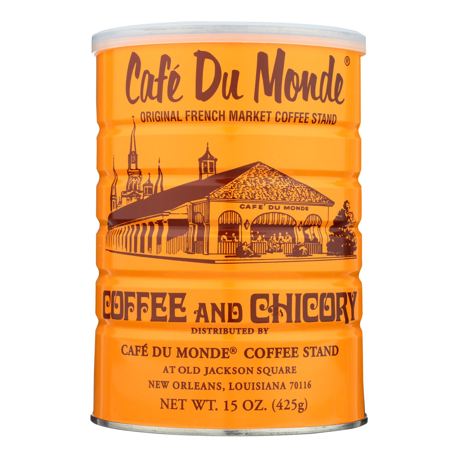 Cafe Du Monde - Coffee - Regular - Case Of 12 - 15 Oz - GreatEagleInc