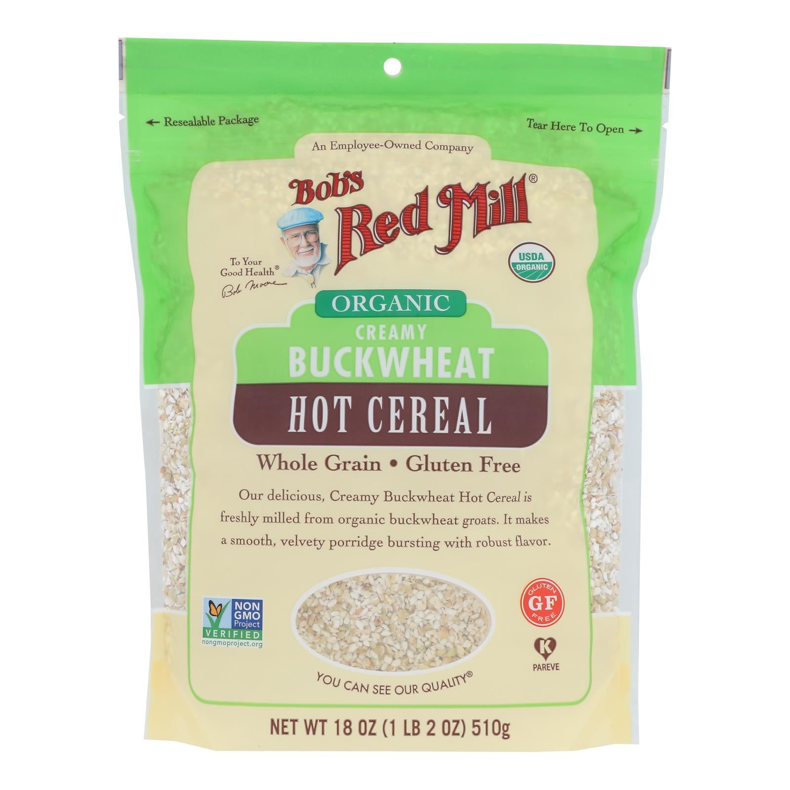 Bob's Red Mill - Cerial  Buckwheat - Case Of 4-18 Oz - GreatEagleInc