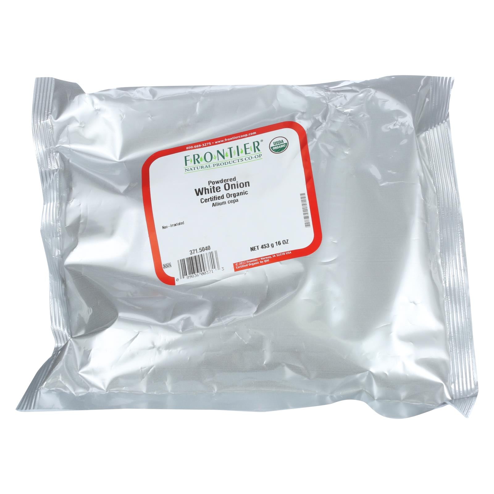 Frontier Herb Onion Organic Powder - Single Bulk Item - 1lb - GreatEagleInc