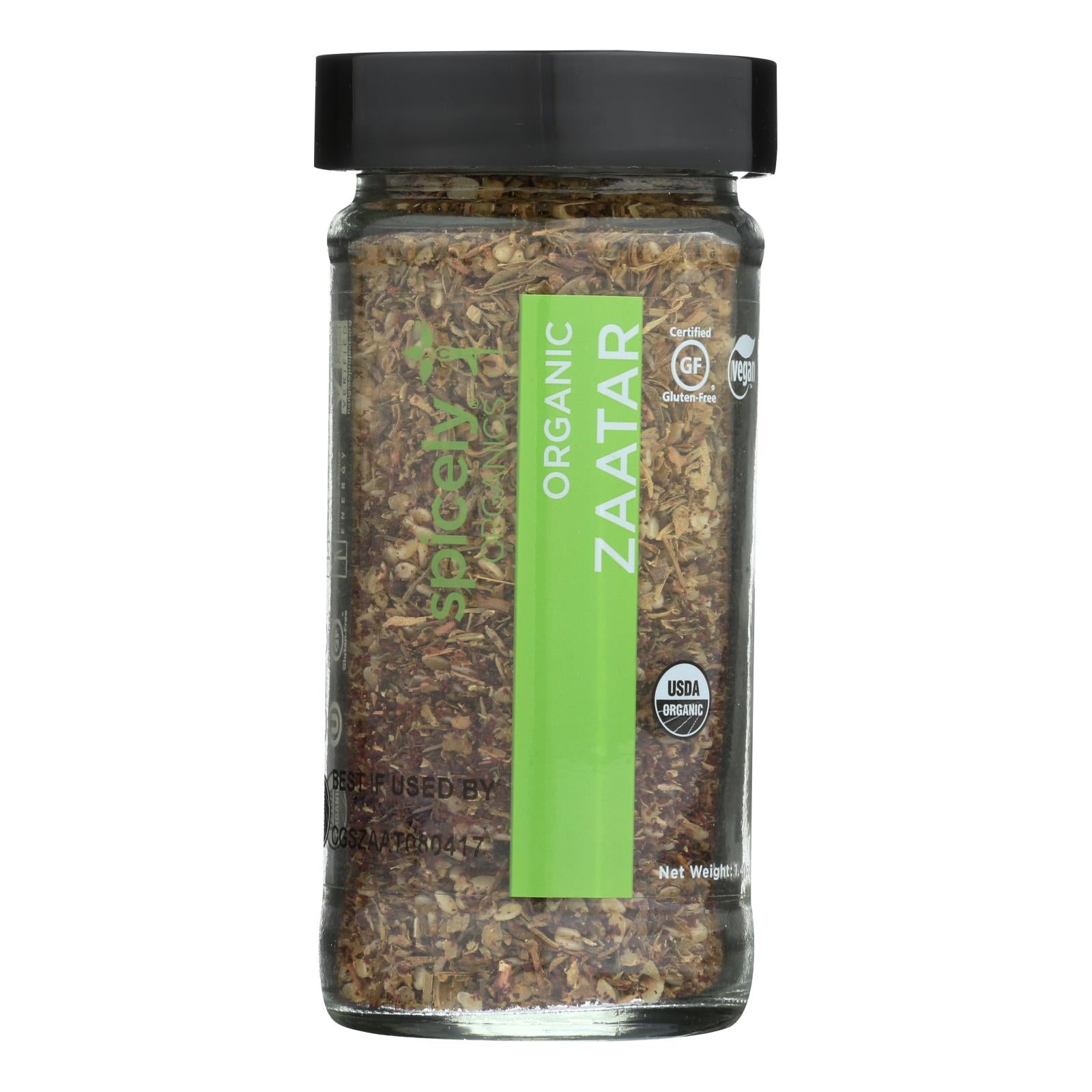 Spicely Organics - Organic Zaatar Seasoning - Case Of 3 - 1.4 Oz. - GreatEagleInc
