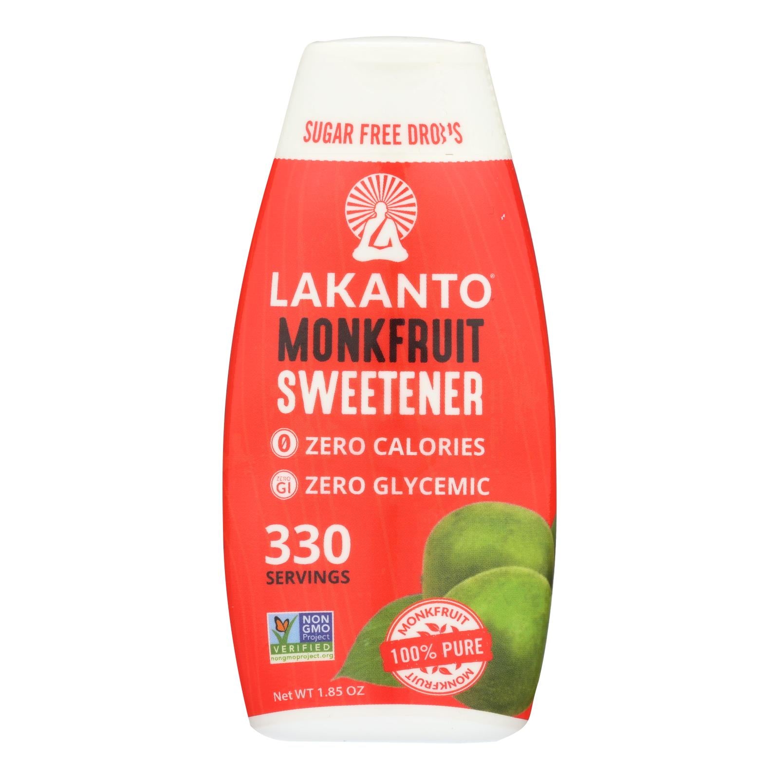 Lakanto - Lq Swtnr Mnkfruit Original Sugar Free - Case Of 6-1.76 Fz - GreatEagleInc
