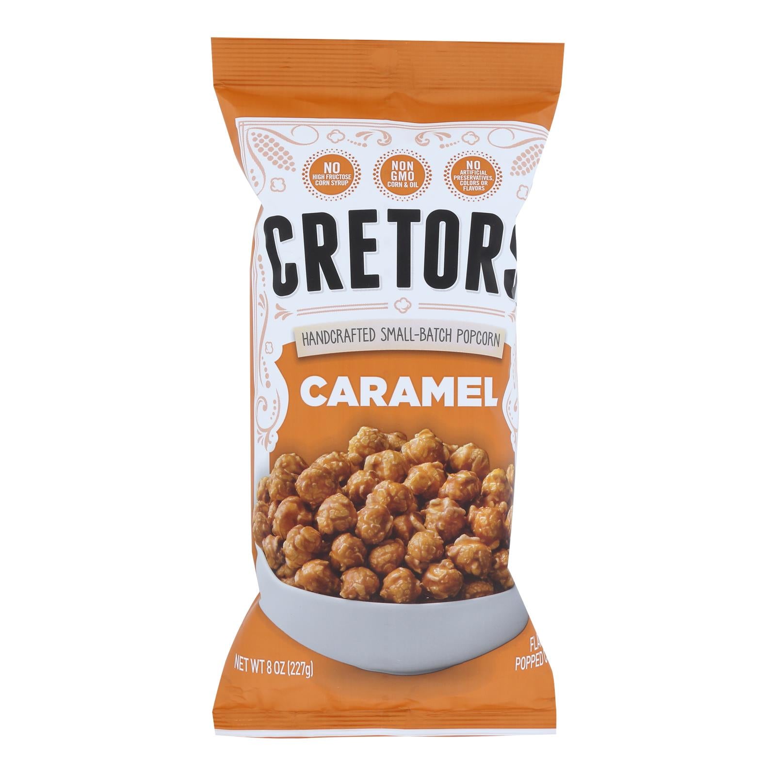 G.h. Cretors Popcorn - Just The Caramel - Case Of 12 - 8 Oz - GreatEagleInc