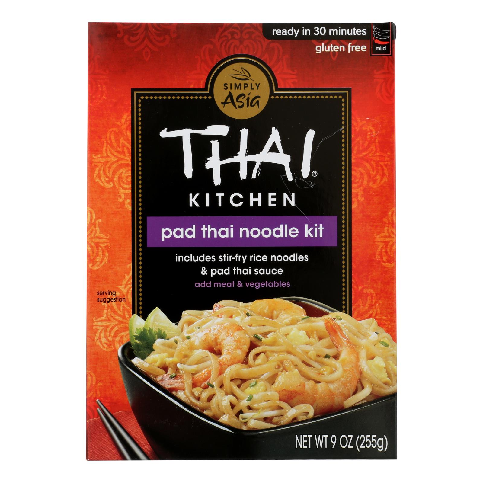 Thai Kitchen Noodle Kit - Pad Thai - Case Of 12 - 9 Oz. - GreatEagleInc