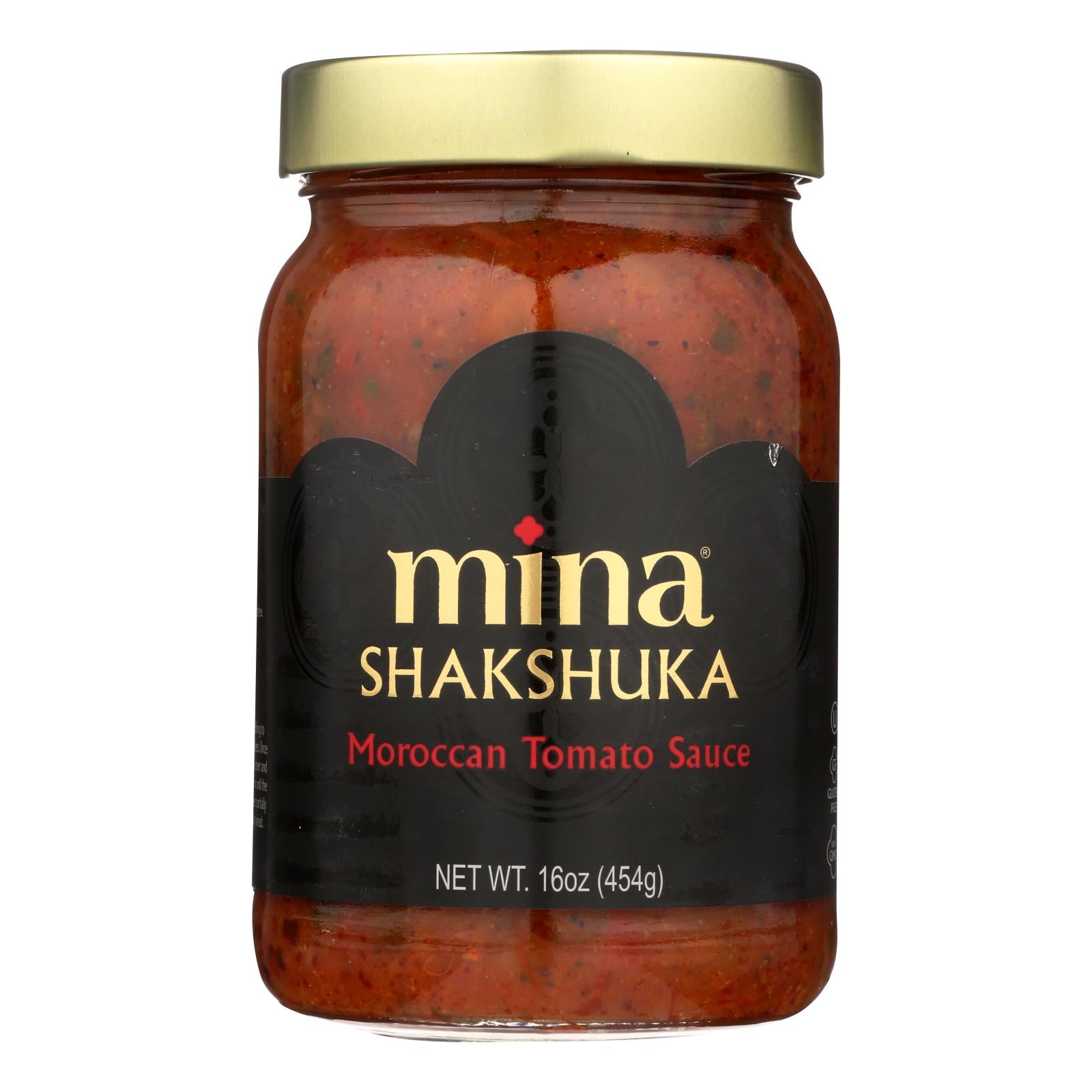Mina's Shakshuka Moroccan Tomato Sauce  - Case Of 6 - 16 Fz - GreatEagleInc