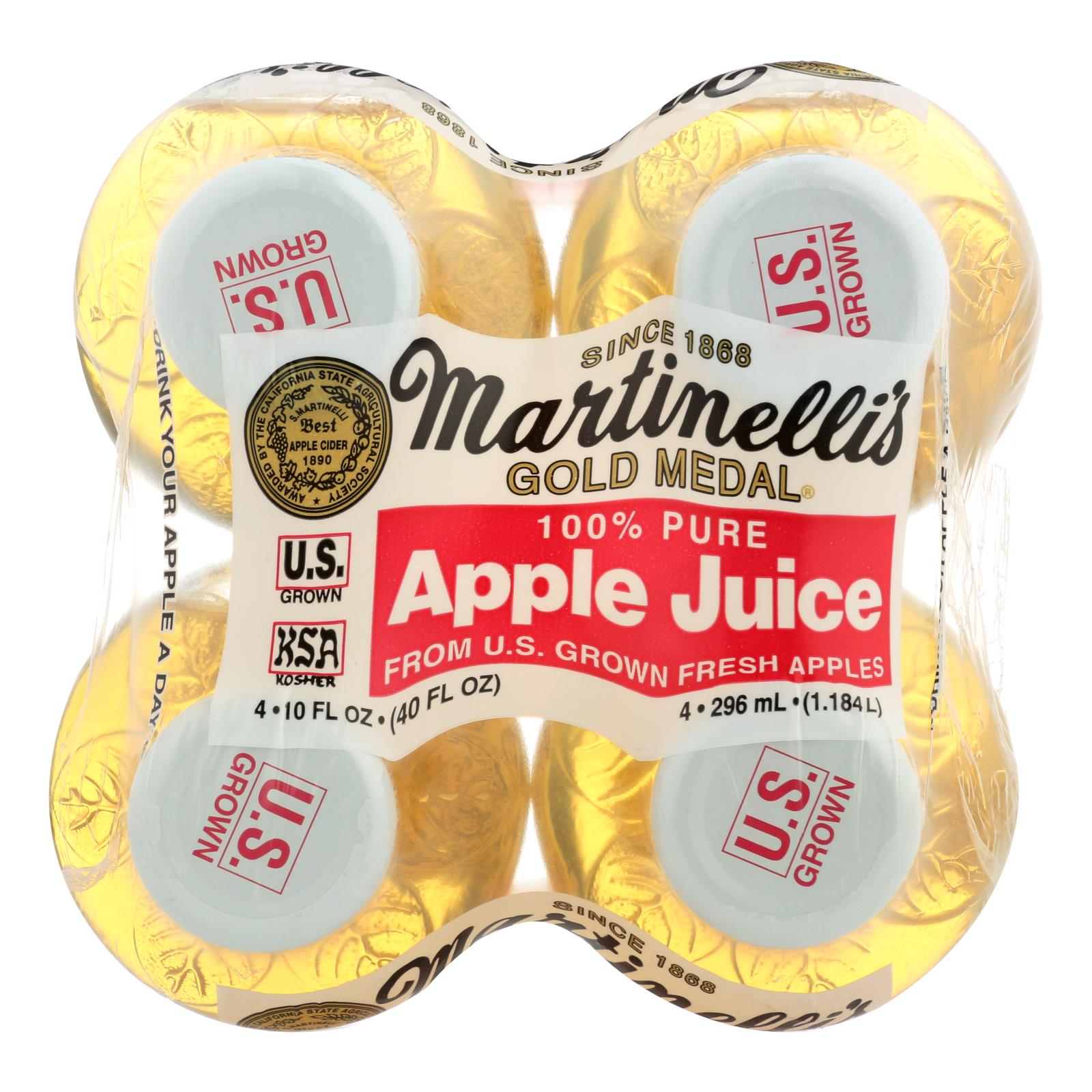 Martinelli's Apple Juice - Case Of 6 - 10 Fl Oz. - GreatEagleInc