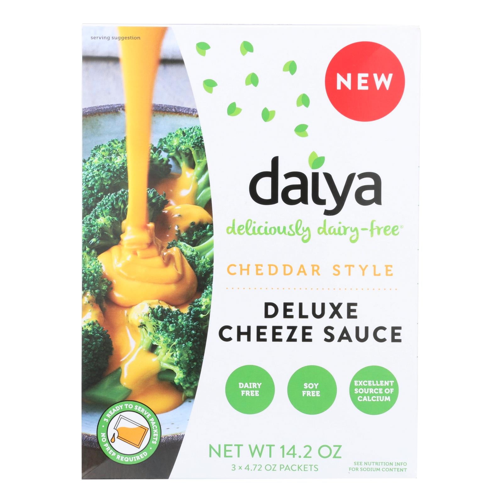 Daiya Foods - Dairy Free Cheeze Sauce - Cheddar Style - Cs Of 8 - 14.2 Oz. - GreatEagleInc