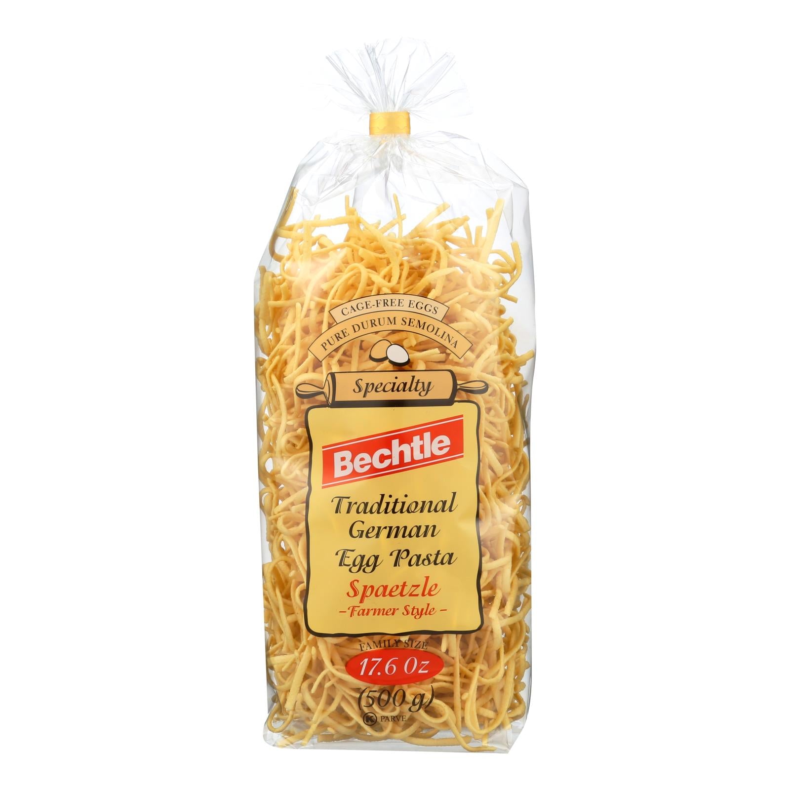 Bechtle Egg Noodles - Spaetzle - Case Of 12 - 17.6 Oz - GreatEagleInc