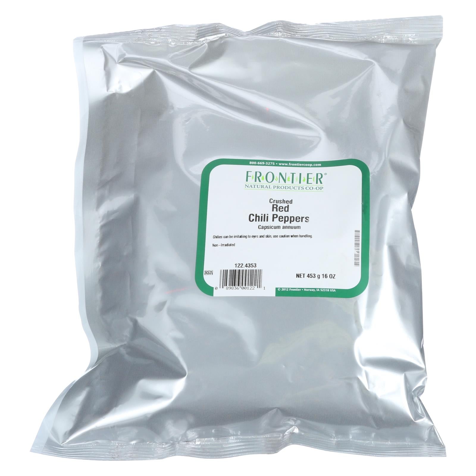 Frontier Herb Red Chili Pepper Flakes - Single Bulk Item - 1lb - Eco-Friendly Home & Grocery