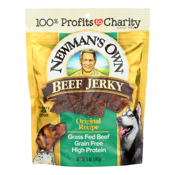 Newman's Own Organic Beef Jerky Original Recipe  - Case Of 6 - 5 Oz - GreatEagleInc