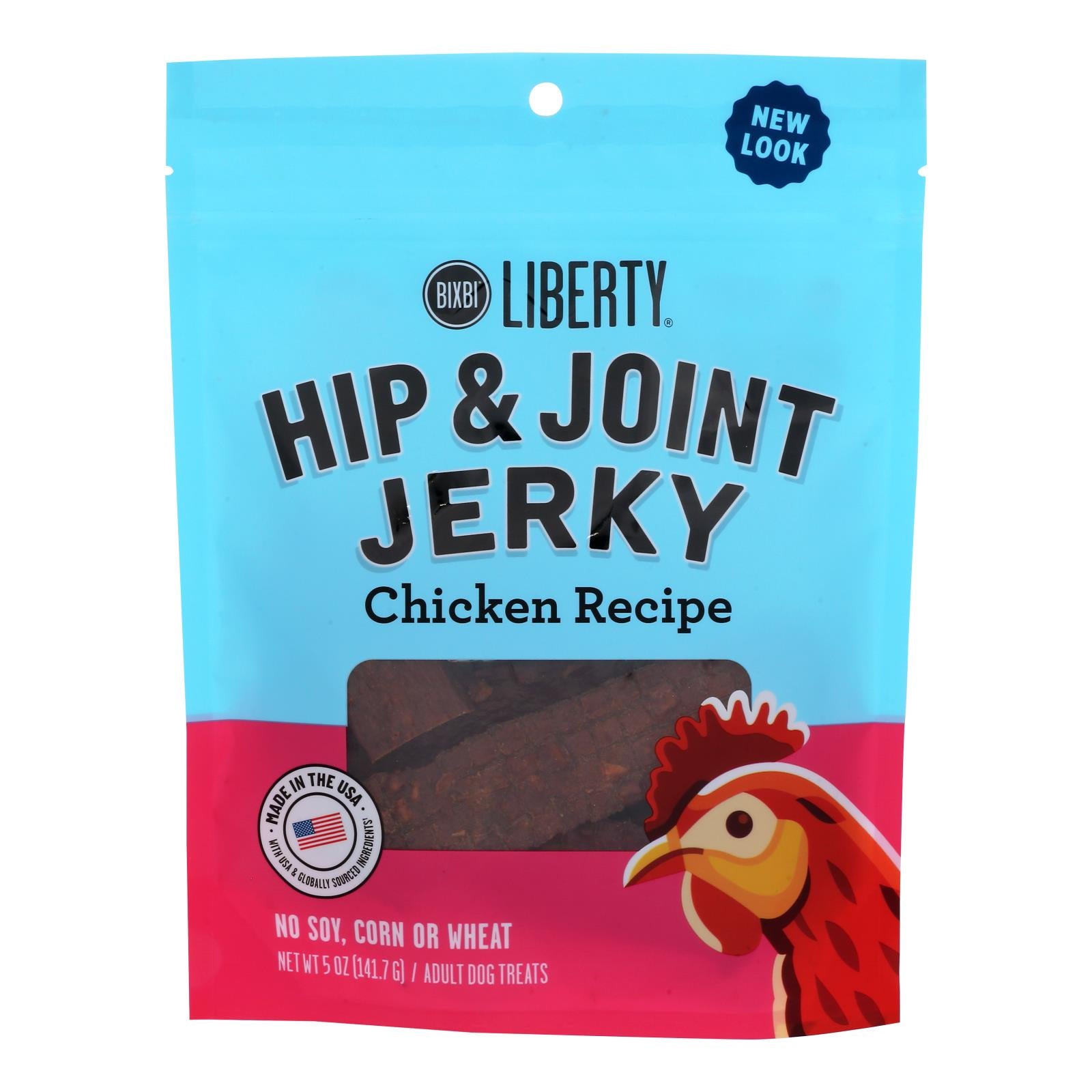 Bixbi - Jerky Hip & Joint Chicken - Case Of 6-5 Oz - Home & Garden