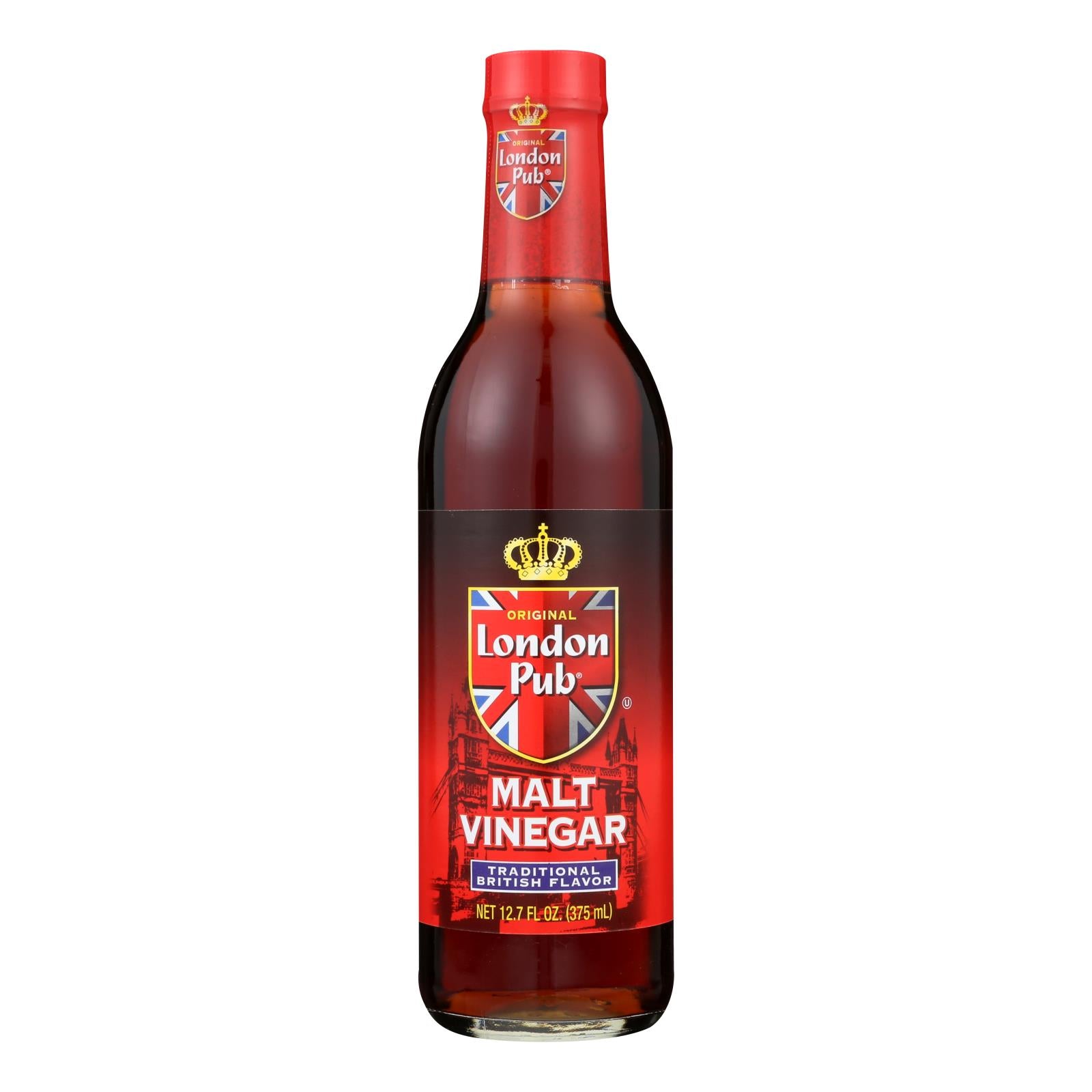 London Pub Vinegar - Malt - Case Of 6 - 12.7 Fl Oz. - GreatEagleInc
