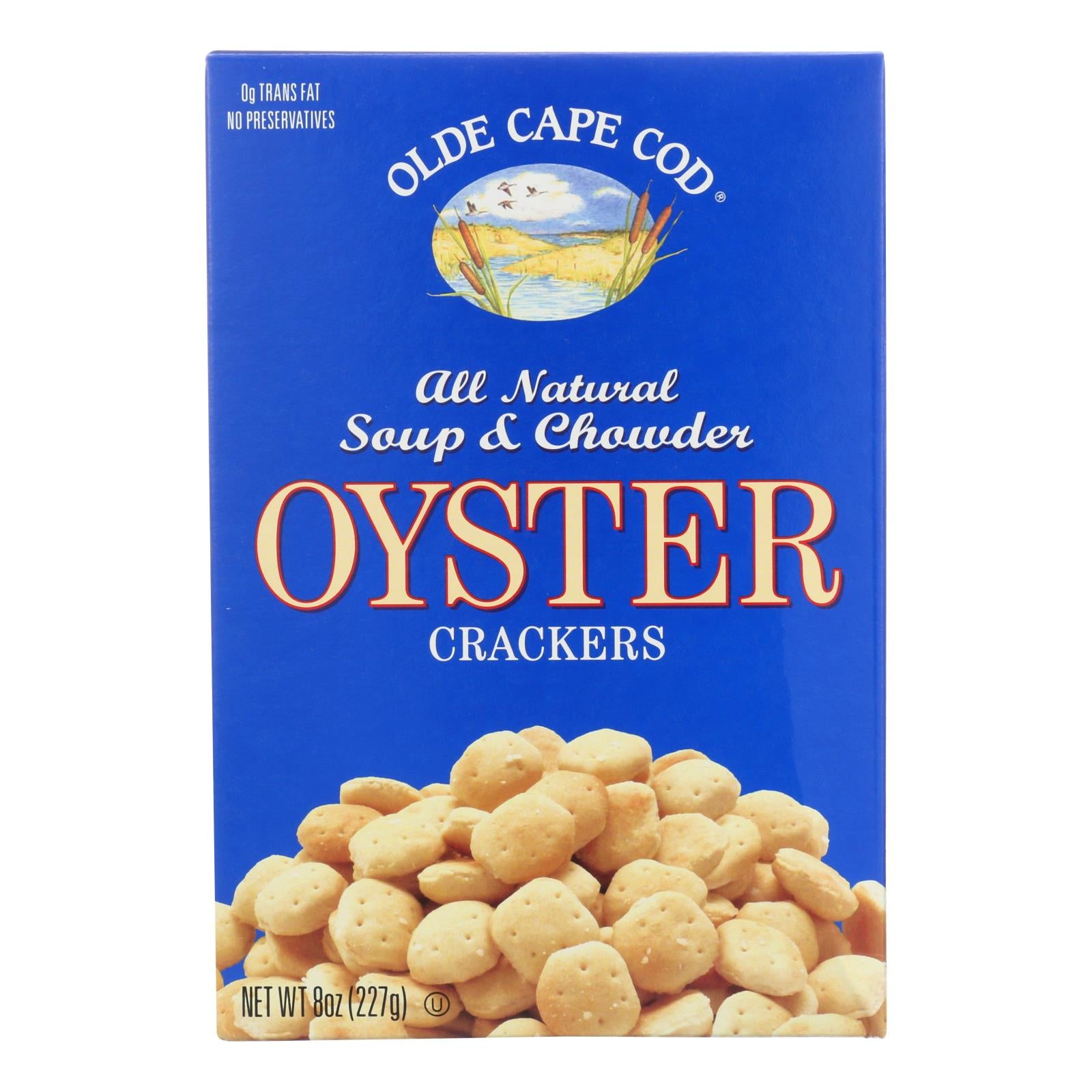 Olde Cape Cod - Oyster Crackers - Case Of 12 - 8 Oz. - GreatEagleInc