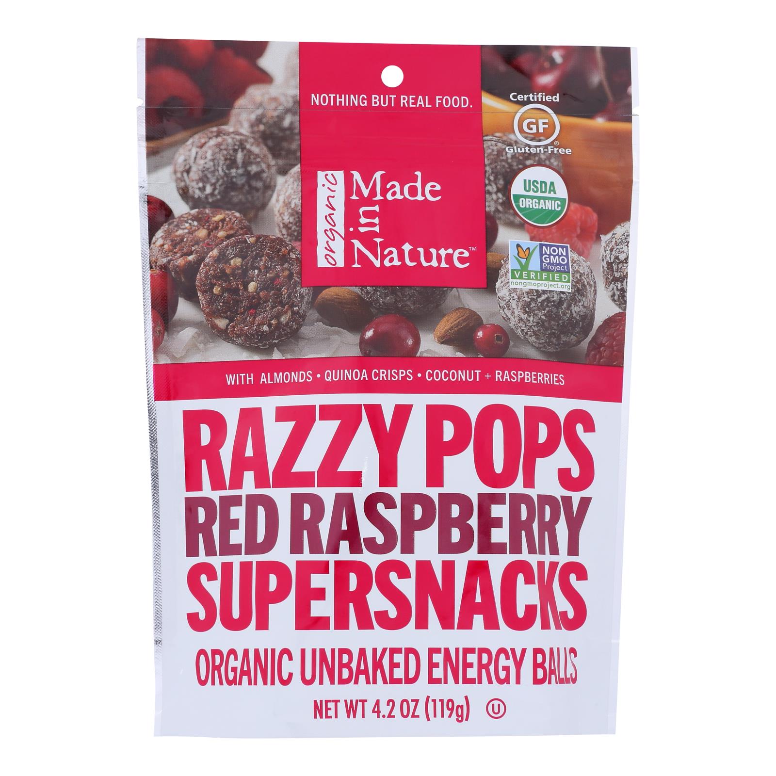 Made In Nature - Razzy Pop - Case Of 6 - 4.2 Oz - GreatEagleInc