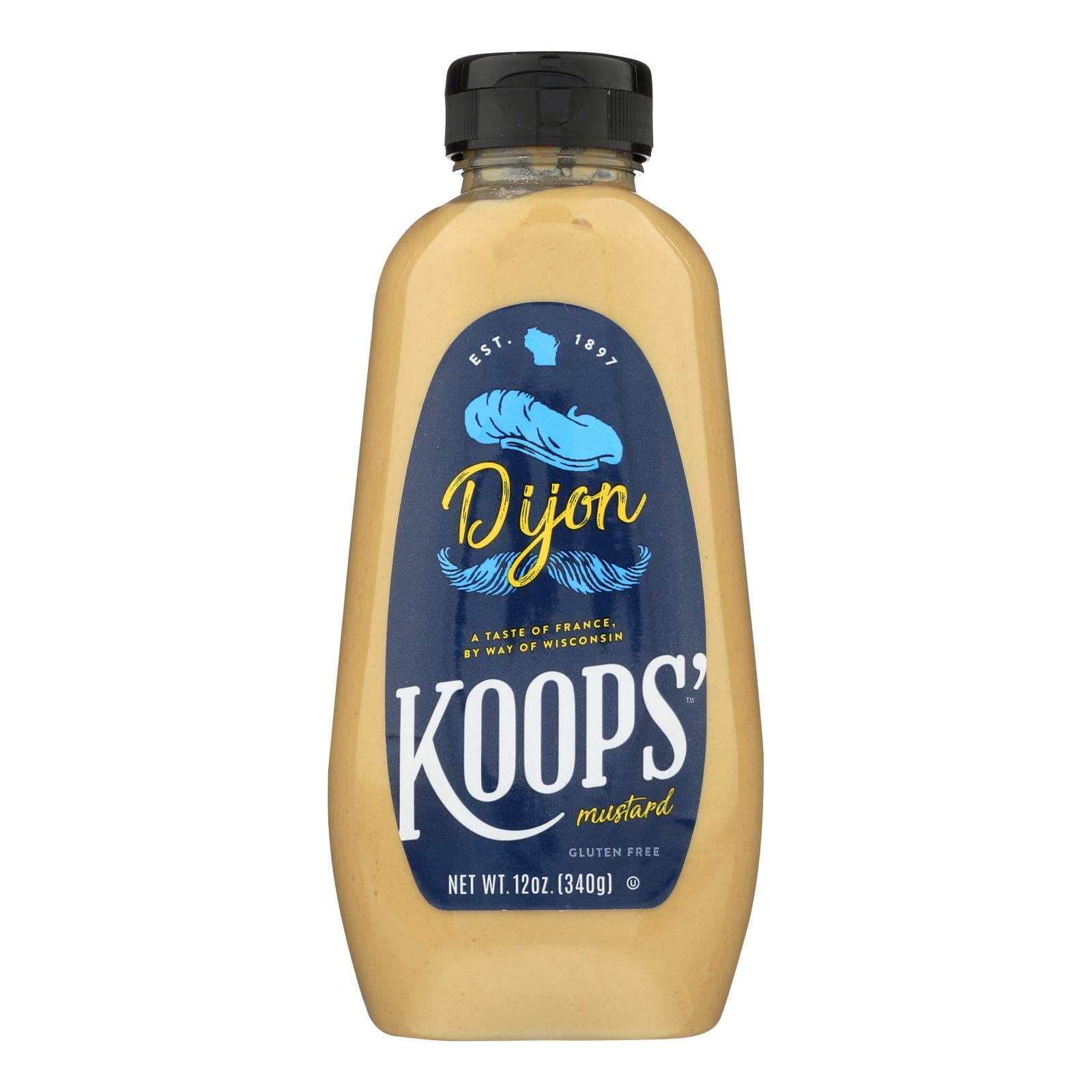Koops' Mustard - Case Of 12 - 12 Oz - GreatEagleInc