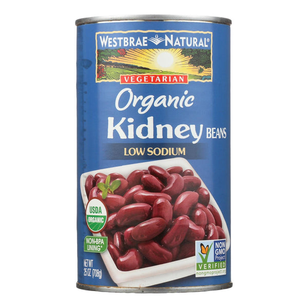 Westbrae Foods Organic Kidney Beans - Case Of 12 - 25 Oz. - GreatEagleInc