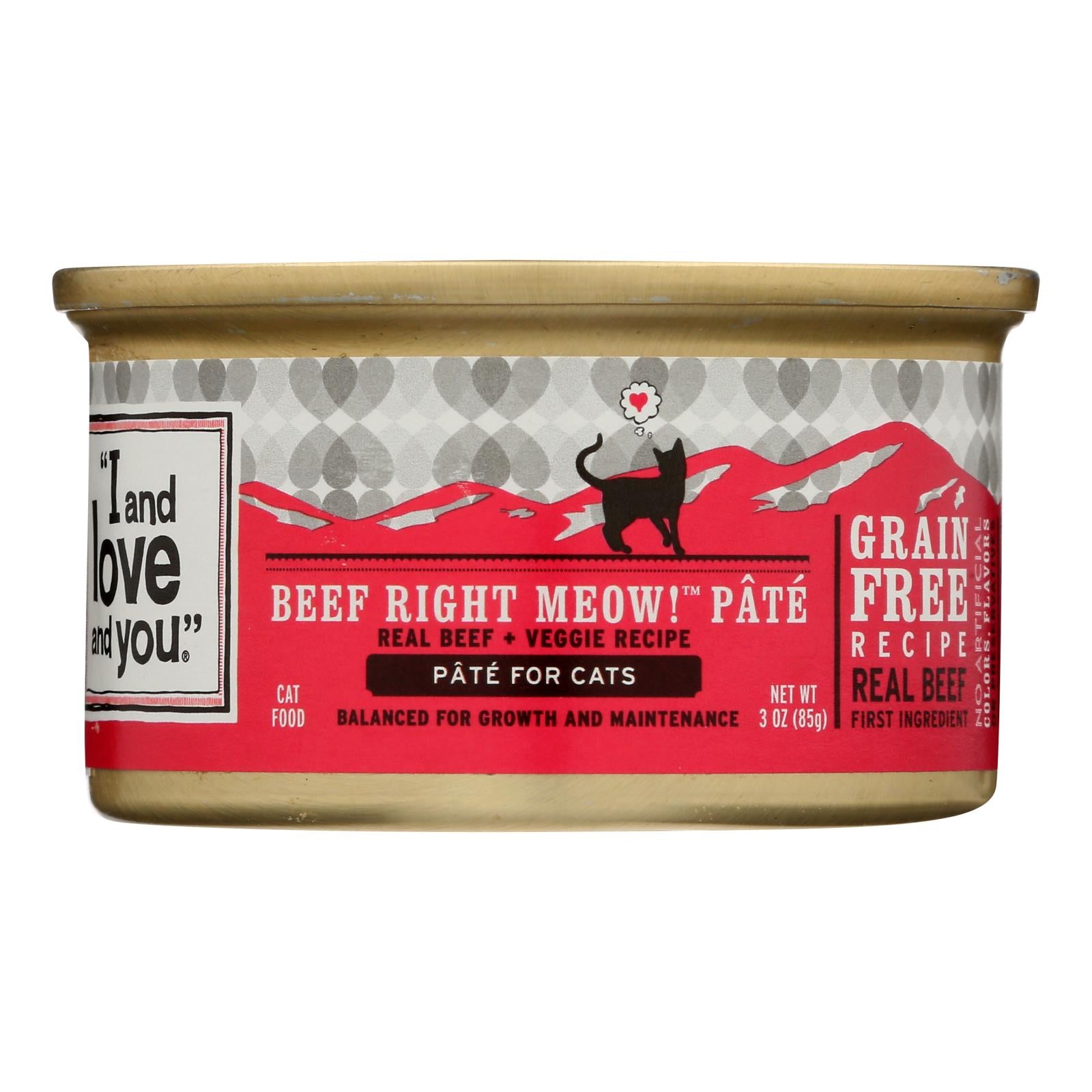 I And Love And You Wholly Cow - Wet Food - Case Of 24 - 3 Oz. - GreatEagleInc