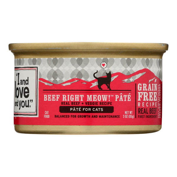 I And Love And You Wholly Cow - Wet Food - Case Of 24 - 3 Oz. - GreatEagleInc