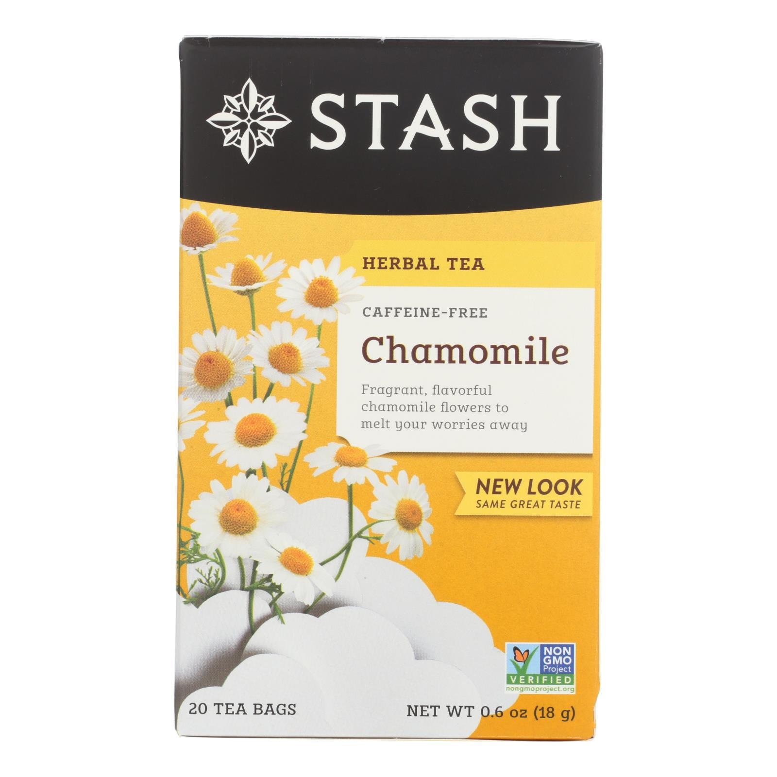 Stash Tea - Herbal - Chamomile - 20 Bags - Case Of 6 - GreatEagleInc
