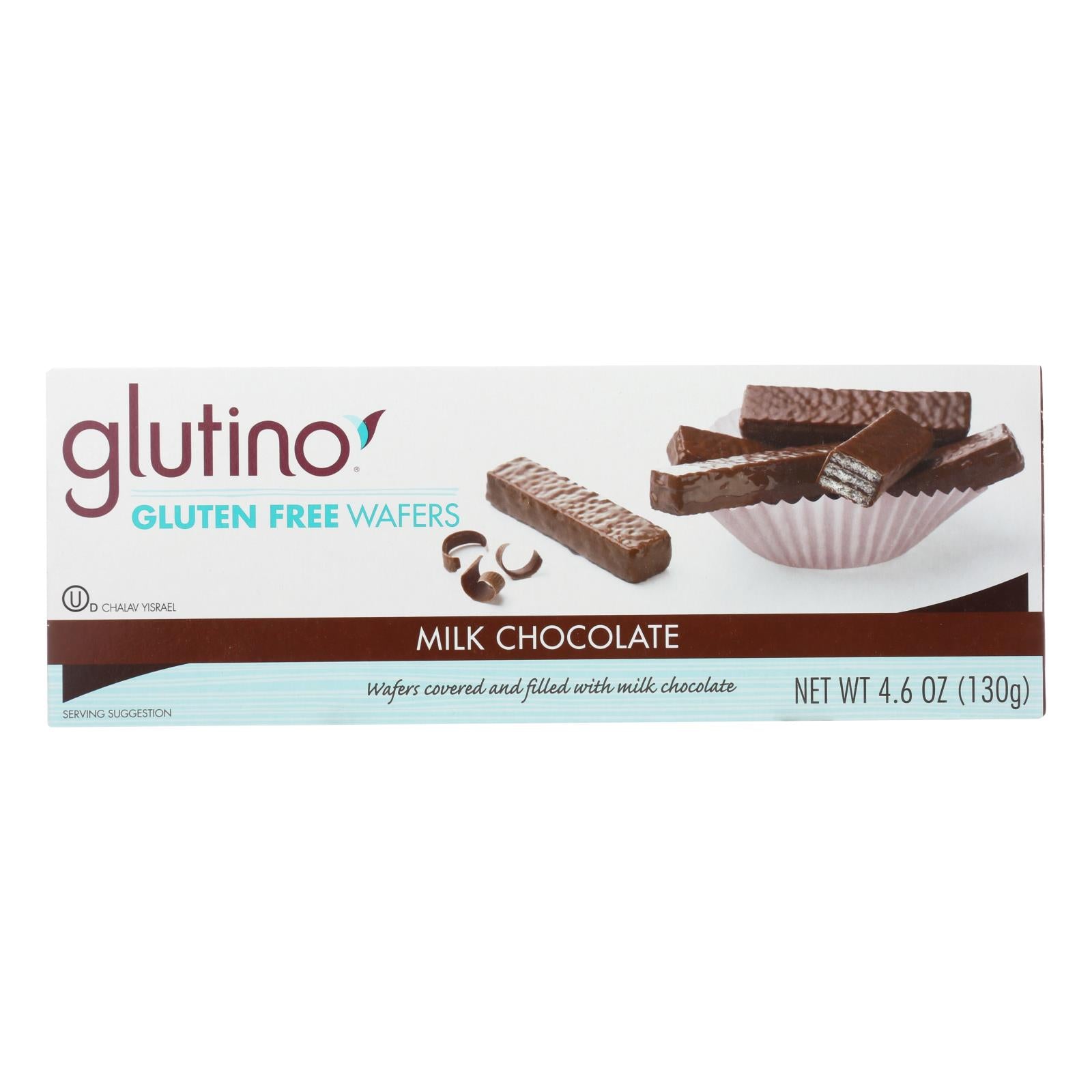 Glutino Chocolate Covered Wafer - Case Of 12 - 4.6 Oz. - GreatEagleInc