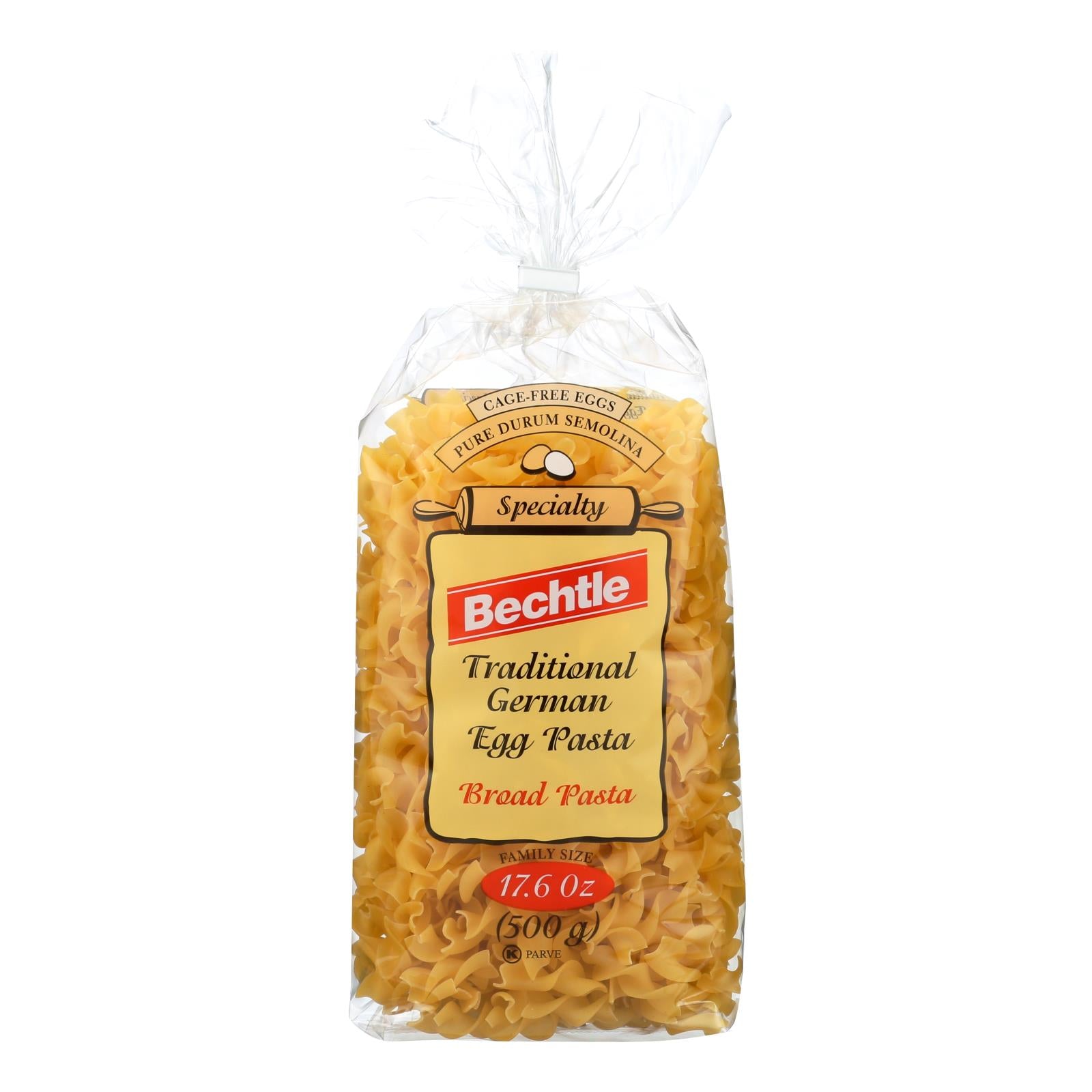 Bechtle Egg Noodle - Broad - Case Of 12 - 17.6 Oz - GreatEagleInc
