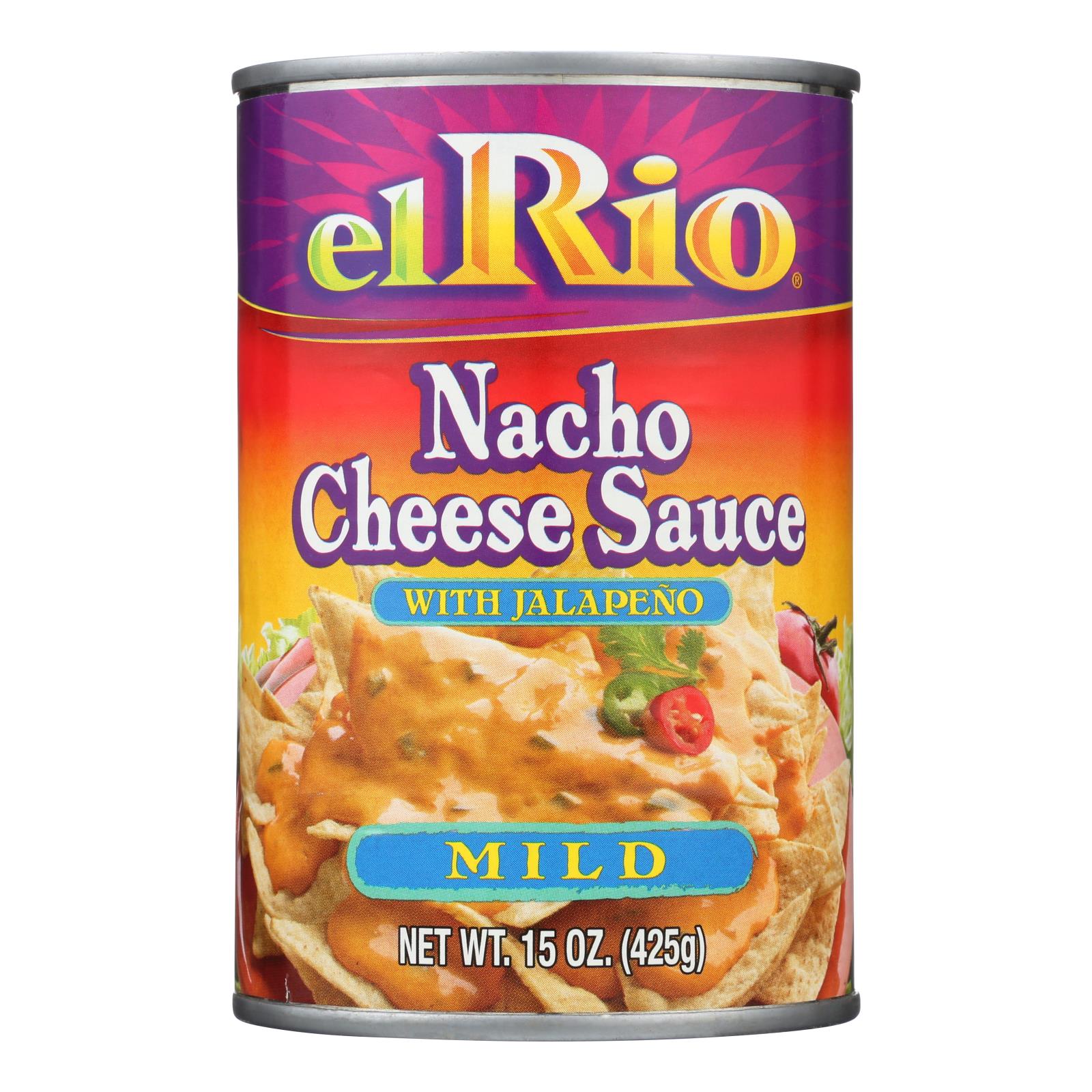 El Rio Nacho Cheese Sauce - Mild - Case Of 12 - 15 Oz. - GreatEagleInc