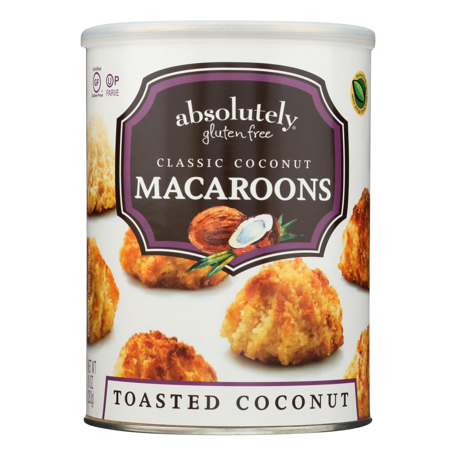 Absolutely Gluten Free Macaroons - Coconut - Classic - Case Of 6 - 10 Oz - Eco-Friendly Home & Grocery