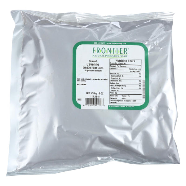 Frontier Herb Cayenne Chili Powder 90000 Hu - Single Bulk Item - 1lb - Eco-Friendly Home & Grocery