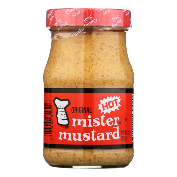 Original Hot Mister Mustard  - Case Of 6 - 7.5 Oz - GreatEagleInc