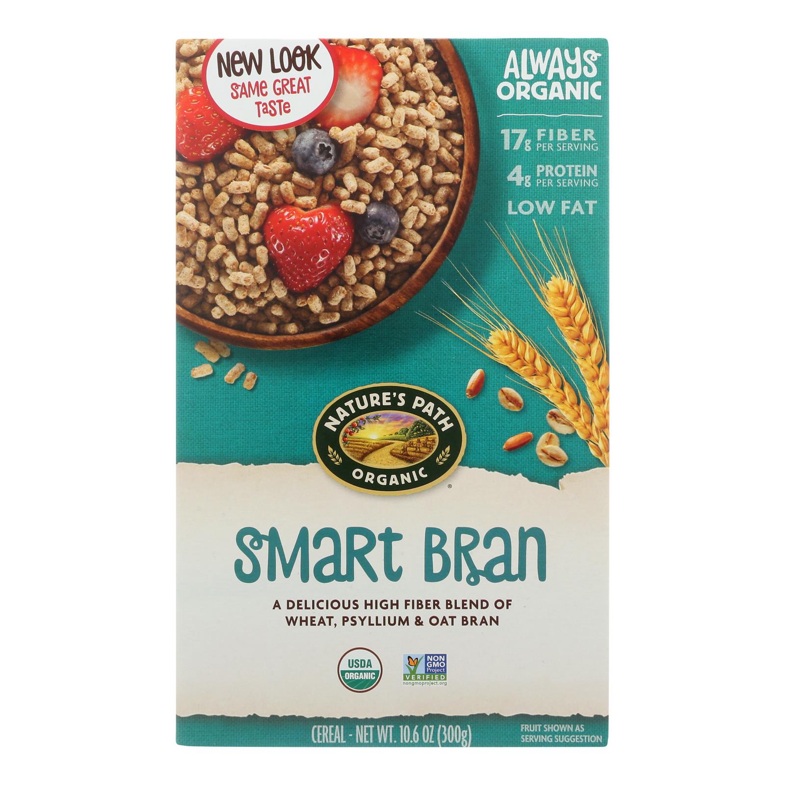 Nature's Path Organic Smart-bran Cereal - Case Of 12 - 10.6 Oz. - GreatEagleInc
