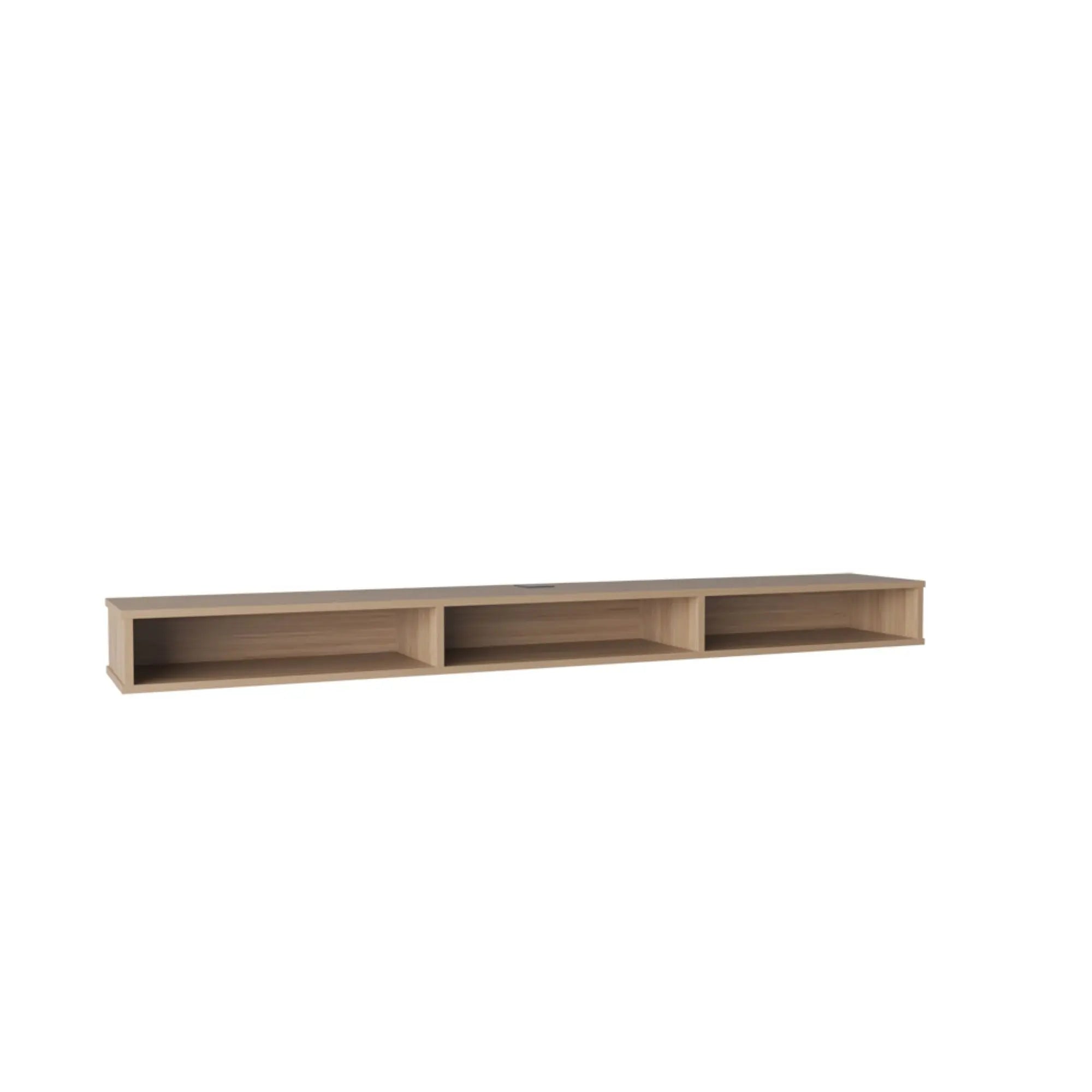 71" Beige Wood Enclosed and Open Storage Entertainment Center Homeroots Living Room