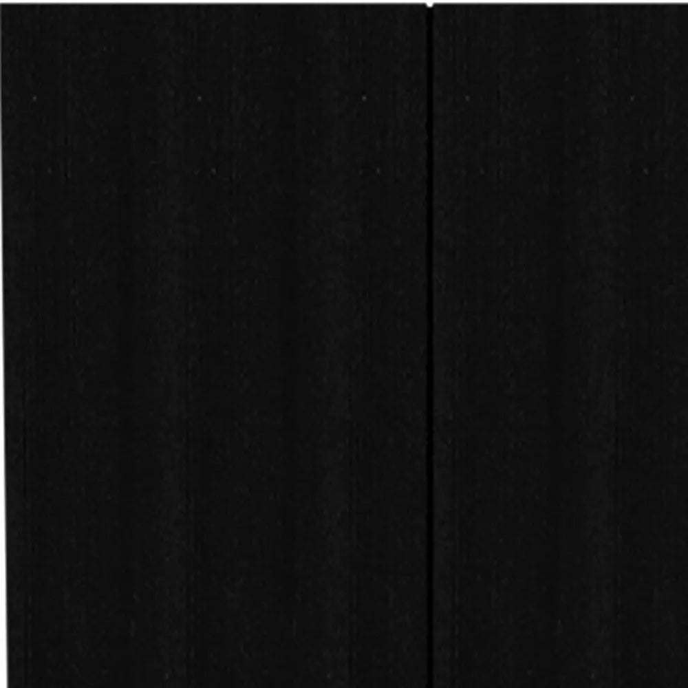 71" Black Wood Two Door Combo Dresser Homeroots Bed & Bath