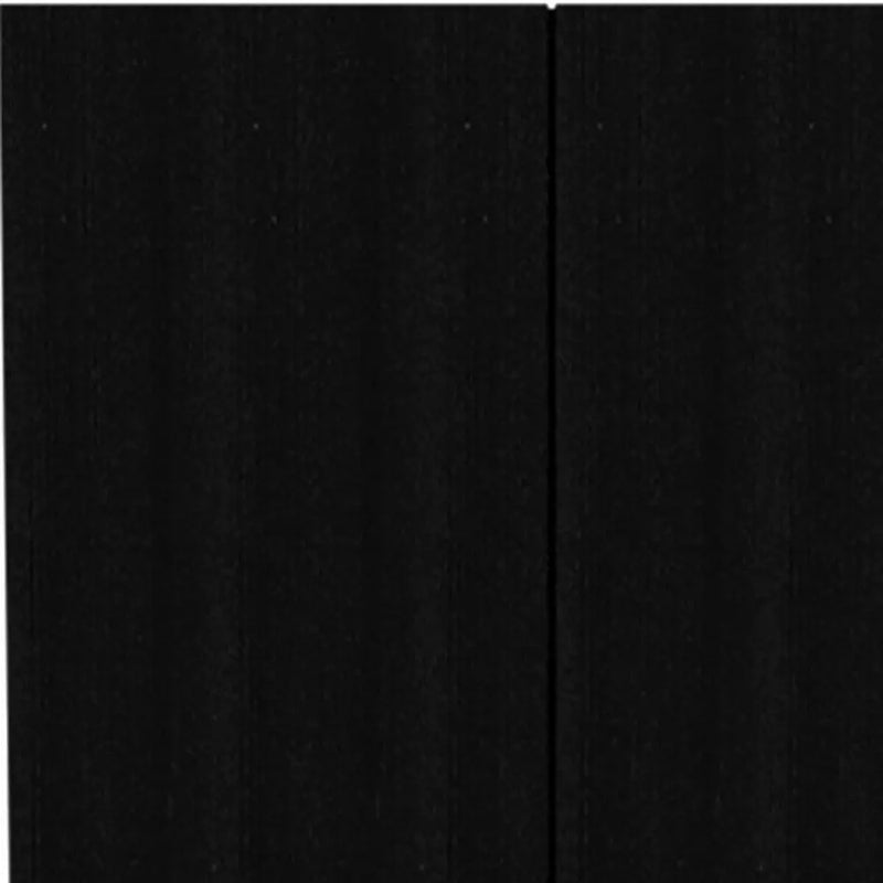 71" Black Wood Two Door Combo Dresser Homeroots Bed & Bath