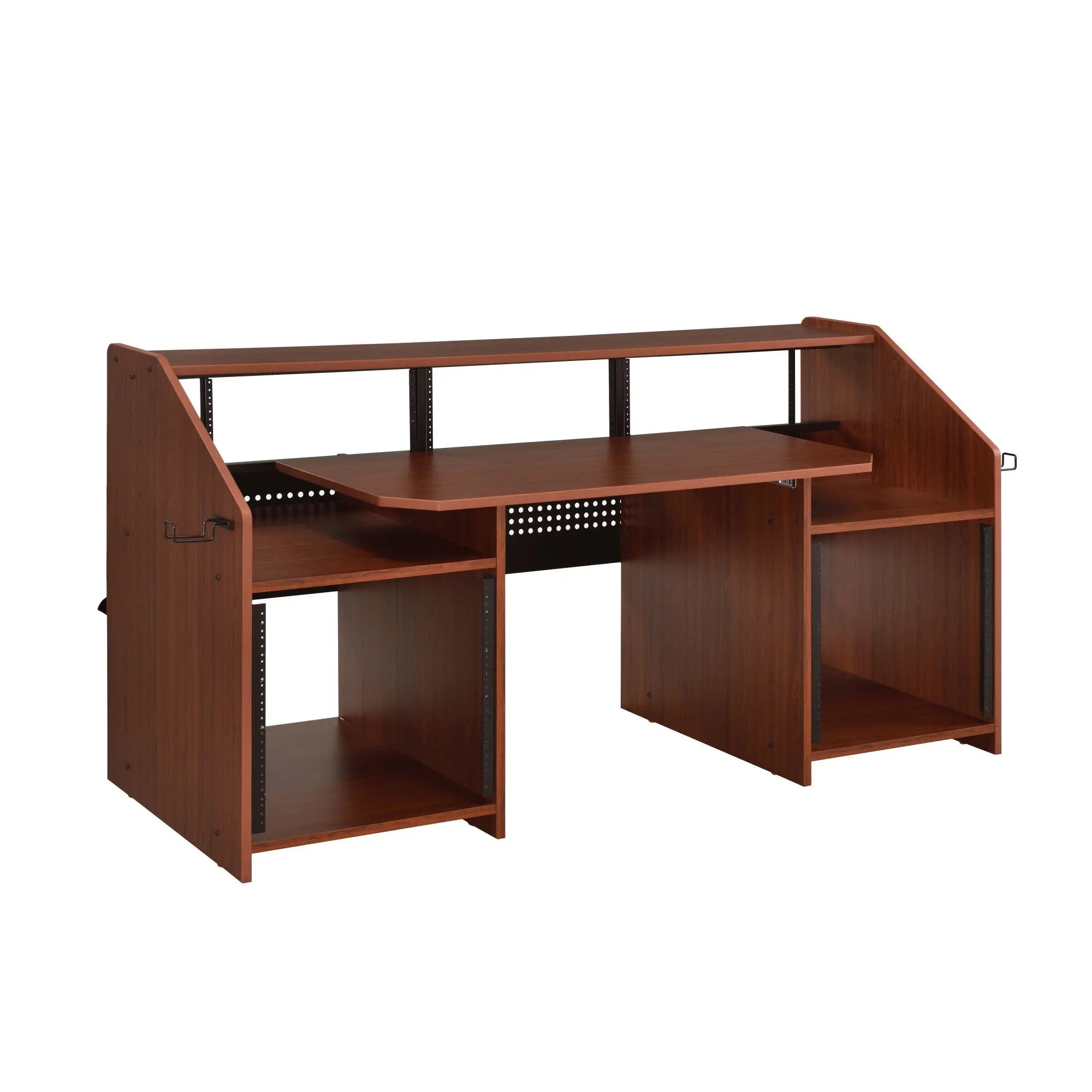 71" Brown Music Desk Homeroots Office