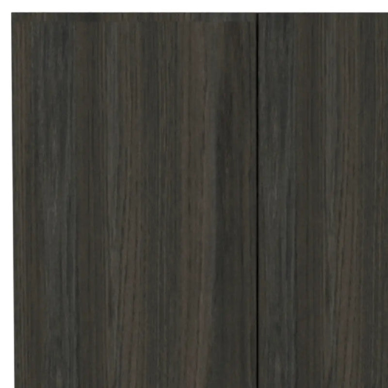 71" Dark Brown Wood Pantry Or Storage Closet Homeroots Kitchen & Dining